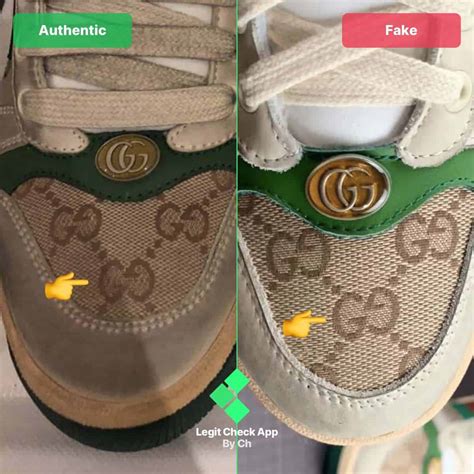 how to tell gucci shoes are real|Gucci sneakers that look dirty.